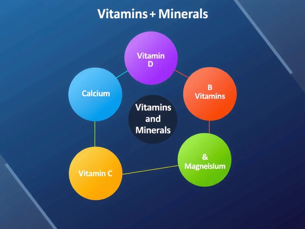 Infografic despre sinergia vitaminelor